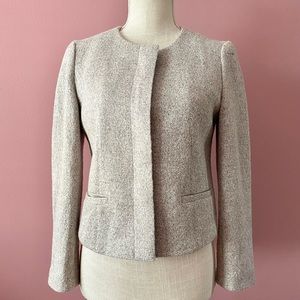 Ann Taylor Wool Blend Shimmery Jacket